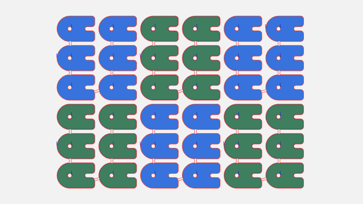 Select multiple parts in the bridge command to minimise the amount of leads and to prevent parts from falling into the tank.